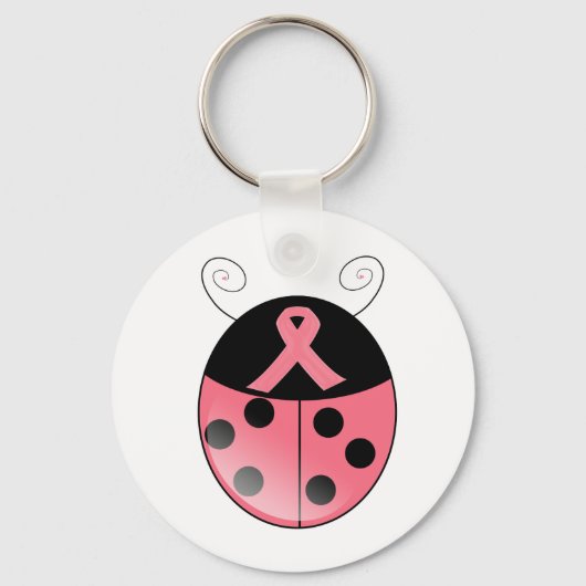 Porte-clés Rose Ladybug (Recto)