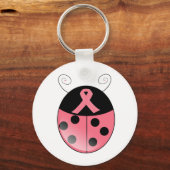 Porte-clés Rose Ladybug (Recto)