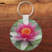 Porte-clés Rose Lotus Water Lily (Verso)