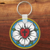 Porte-clés Rose luthérien (Recto)
