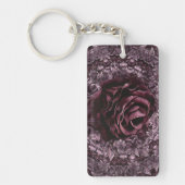 Porte-clés Rose Mandala (Devant)