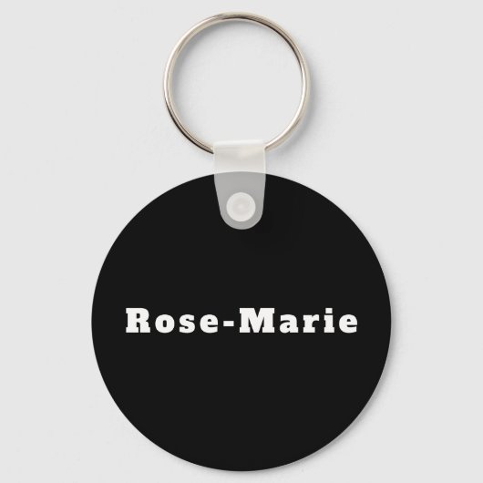 Porte-clés Rose-Marie (Recto)
