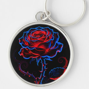 Porte-clés Rose Néon