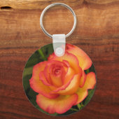 Porte-clés Rose orange (Recto)