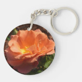 Porte-clés Rose Orange Mandarine (Dos)