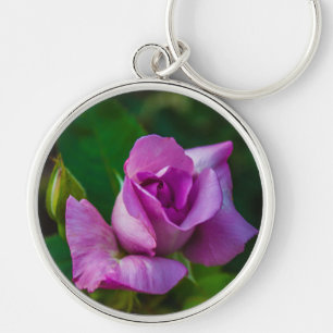 Porte-clés Rose pourpre