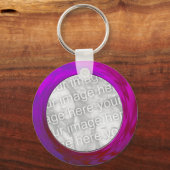Porte-clés rose pourpre (Recto)