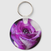 Porte-clés Rose pourpre (Recto)