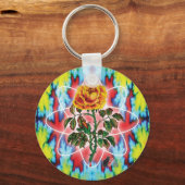 Porte-clés Rose Rad Rad (Recto)