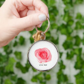Porte-clés Rose rose (Main)