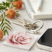 Porte-clés Rose rose rose (Devant Droit)