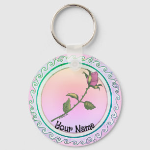 Porte-clés Rose rose rose