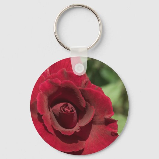 Porte-clés Rose rouge (Recto)