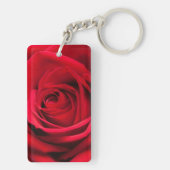 Porte-clés Rose rouge (Dos)