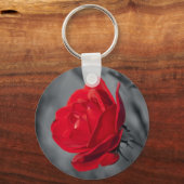 Porte-clés Rose Rouge (Recto)