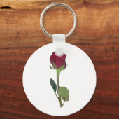 Porte-clés Rose rouge (Recto)