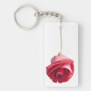 Porte-clés Rose rouge