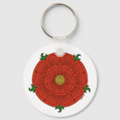 Porte-clés Rose rouge de Lancaster (Verso)