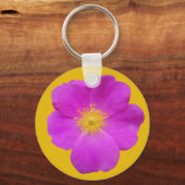 Porte-clés Rose sauvage 2 (Recto)