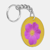 Porte-clés Rose sauvage 2 (Devant gauche)