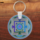 Porte-clés Rose tibétain (Recto)