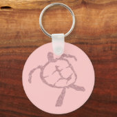 Porte-clés rose tortue (Recto)