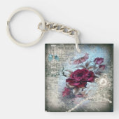 Porte-clés Rose victorien Ephemera (Devant)