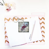 Porte-clés Rose victorien Ephemera