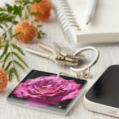 Porte-clés Rose Visage Angel Haut (Devant Droit)