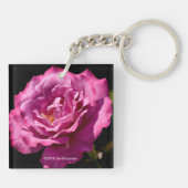 Porte-clés Rose Visage Angel Haut (Dos)