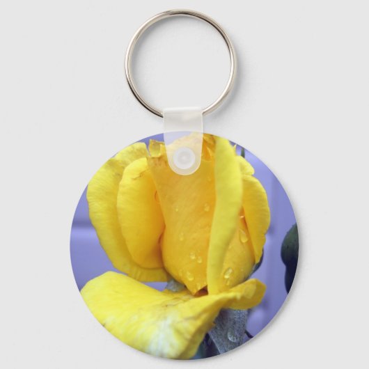 Porte-clés Rosebud jaune (Recto)