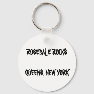 PORTE-CLÉS ROSEDALE ROCKS QUEENS, NEW YORK KEYRING