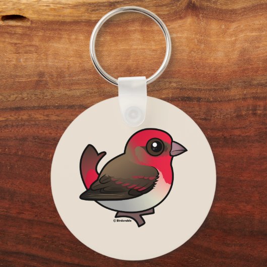 Porte-clés Rosefinch (Recto)