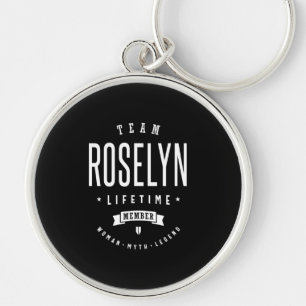Porte-clés Roselyn Personalized Name Birthday