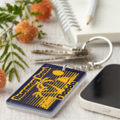 Porte-clés Rosemary Beach Floride (Devant droit)