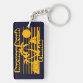 Porte-clés Rosemary Beach Floride (Dos)