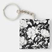 Porte-clés Roses blanches (Devant)