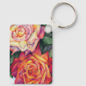 Porte-clés "Roses Colorées" (Verso)