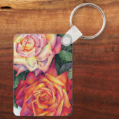 Porte-clés "Roses Colorées" (Verso)