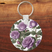 Porte-clés Roses de Rose pourpre, (Recto)