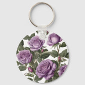 Porte-clés Roses de Rose pourpre, (Verso)