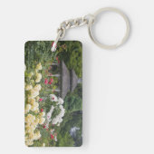 Porte-clés Roses en fleurs et jardin des Roses de Gazebo (Dos)