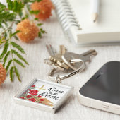 Porte-clés Roses in the Desert  (Côté)