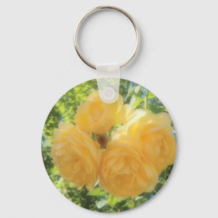 Porte-clés Roses jaunes