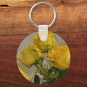 Porte-clés Roses jaunes (Recto)