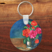 Porte-clés Roses pour Mon Amour (Recto)