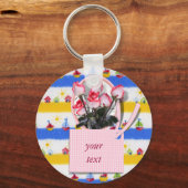 Porte-clés Roses pour une personne spéciale pour la fête des  (Recto)