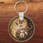 Porte-clés Roses robustes de Yin Yang (Recto)