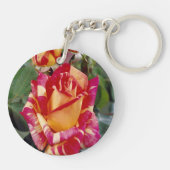 Porte-clés Roses rose jaune Porte - clé (Dos)