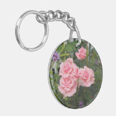 Porte-clés Roses roses (Devant gauche)
